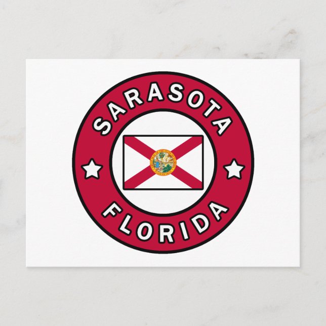 Carte Postale Sarasota Floride (Devant)