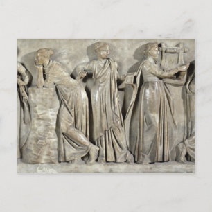 Carte Postale Sarcophage des Muses