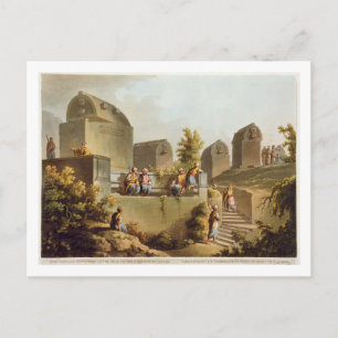 Carte Postale Sarcophagi and Sepulchres at the Head of the Harbo