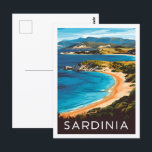 Carte Postale Sardaigne Italie Lieu de voyage célèbre<br><div class="desc">Sardaigne Italie Lieu de voyage célèbre</div>