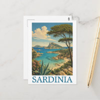 Sardaigne Italie Méditerranée Voyage Île Vintage