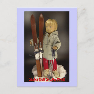Carte Postale Sasha Studio Puppe Postkarte