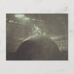 Carte Postale Satan préside au Conseil infernal, 1824