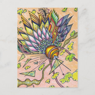 Carte Postale Satellite lumineux