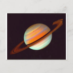 CARTE POSTALE SATURN