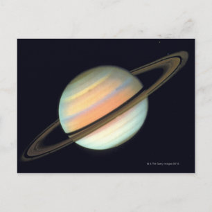 Carte Postale Saturne