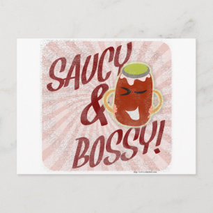 Carte Postale Saucy et Bossy