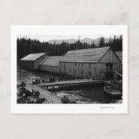 Saumon Cannery près de Ketchikan, Alaska
