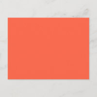 Saumon de tomate Orange Solid Tendance Couleur Arr
