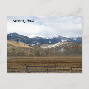 Carte Postale Saumon, Idaho