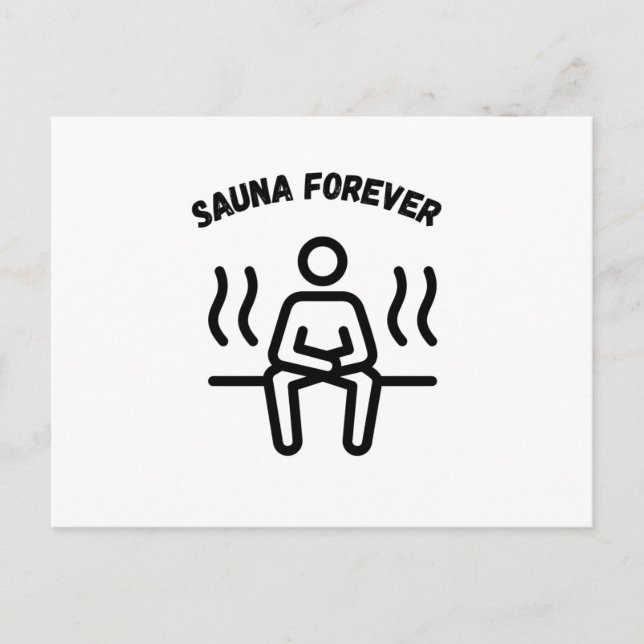 Carte Postale Sauna Forever Saunas (Devant)