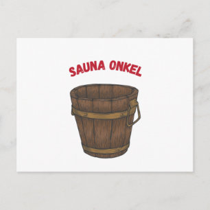 Carte Postale Saunas de sueur avec moi Saunas