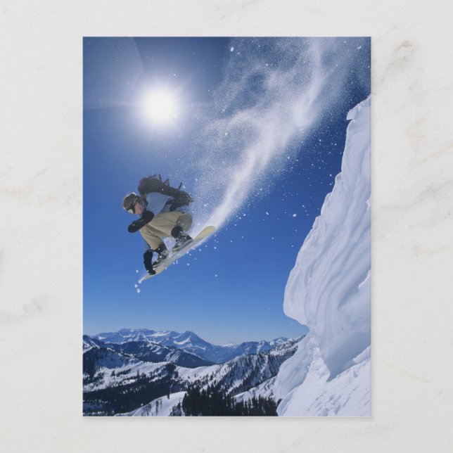 Carte Postale Sauter dans le canyon de Snake Creek à partir de C (Devant)