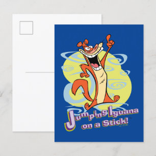 Carte Postale Sauter Igauna sur une bâche!™