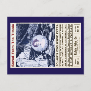 Carte Postale Sauvé Du Titanic 14 Mai 1912
