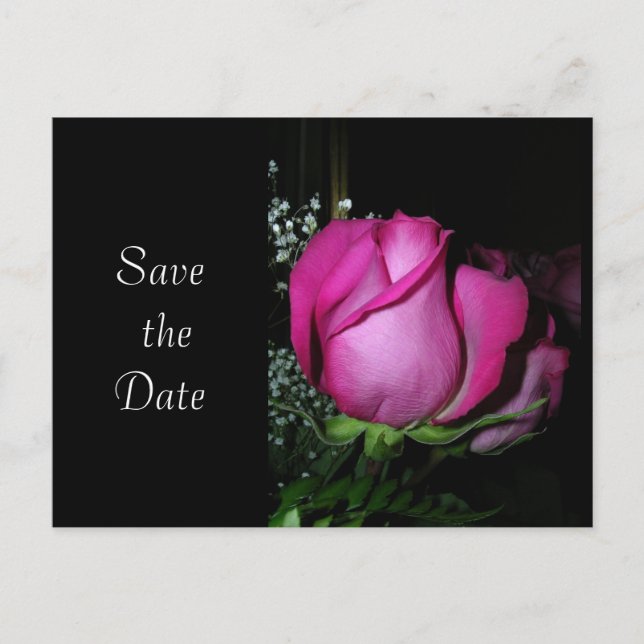 Carte Postale Sauvegarder La Date (Devant)