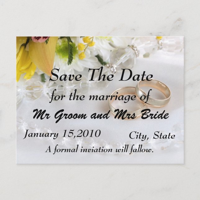 Carte Postale Sauvegarder la Journée (Devant)