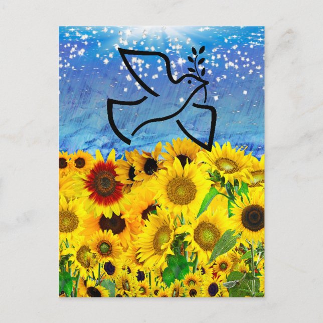 Carte Postale Sauvez l'Ukraine ! (Devant)