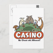 Carte Postale Savanna Casino (Devant / Derrière)