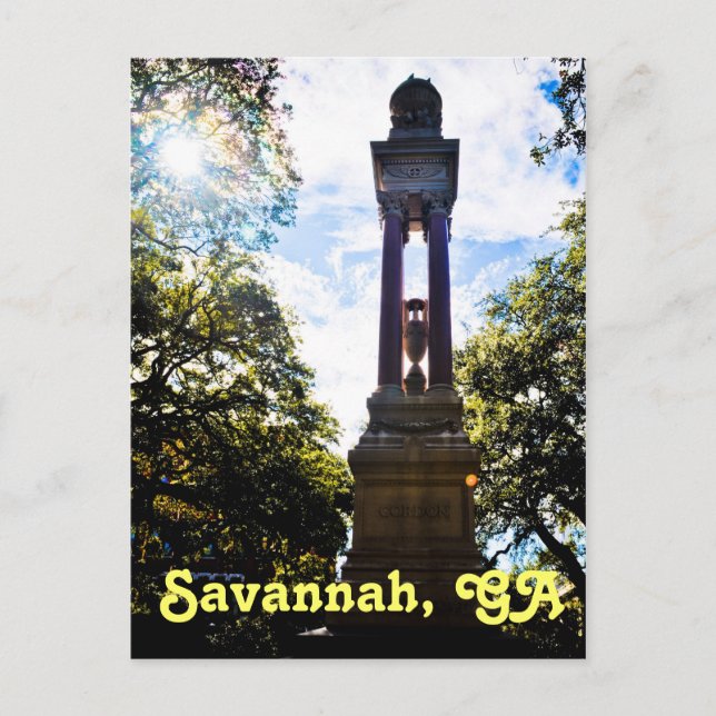 Carte postale Savannah (Devant)