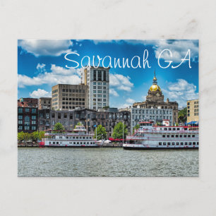 Carte Postale Savannah GA