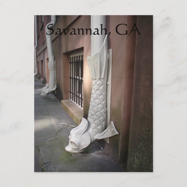 Carte postale Savannah Gargoyle (Devant)