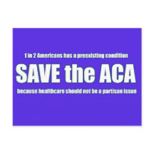 Save the ACA Postcard