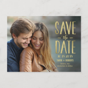 Carte postale "Save The Date" Simply Forever Photo