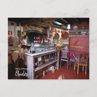 Carte Postale Saveurs du Portugal, Obidos
