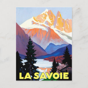 Carte Postale Savoie, Alpes françaises, Montagne, Voyage Vintage