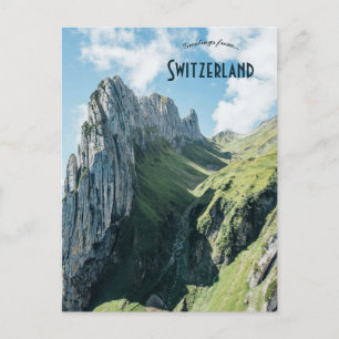 Carte Postale Saxer Lücke Rüte Suisse