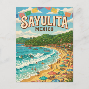 Carte Postale Sayulita Mexique