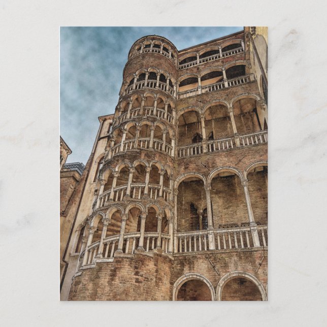 Carte Postale Scala Contarini del Bovolo | Venise Italie Photo (Devant)