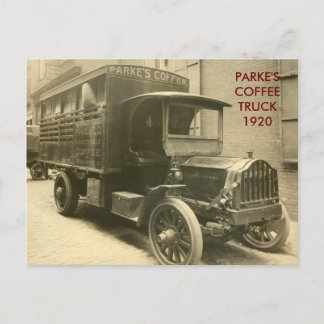 Carte Postale scan0009, PARKE'S COFFEE1920