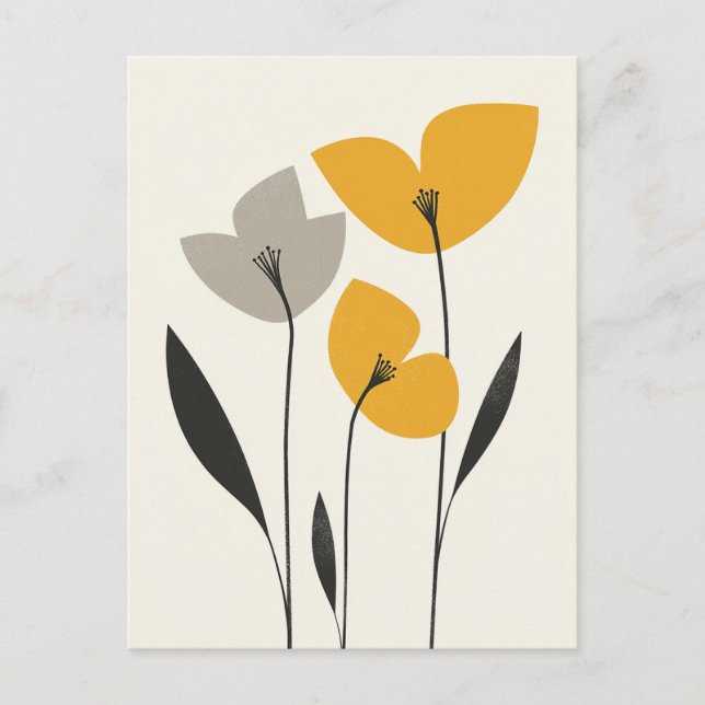 Carte Postale Scandi Bloom No.283 (Devant)