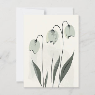 Carte Postale Scandi Bloom No.288