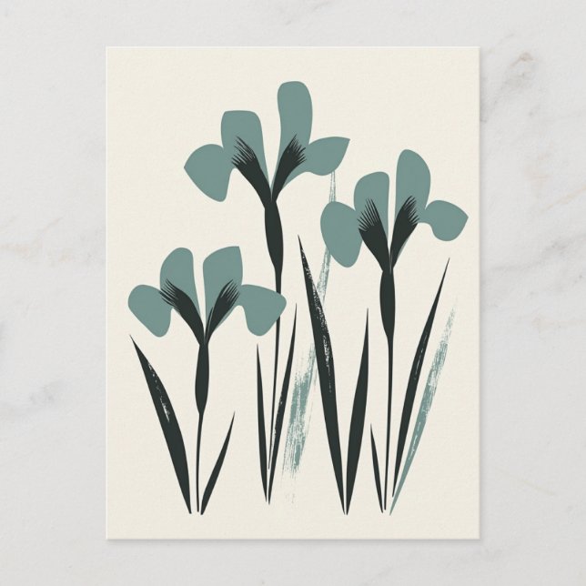 Carte Postale Scandi Bloom No.291 (Devant)