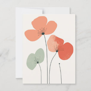 Carte Postale Scandi Bloom No.298