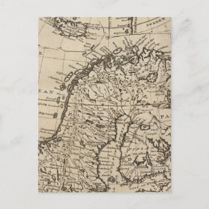 Carte Postale Scandinavie 4