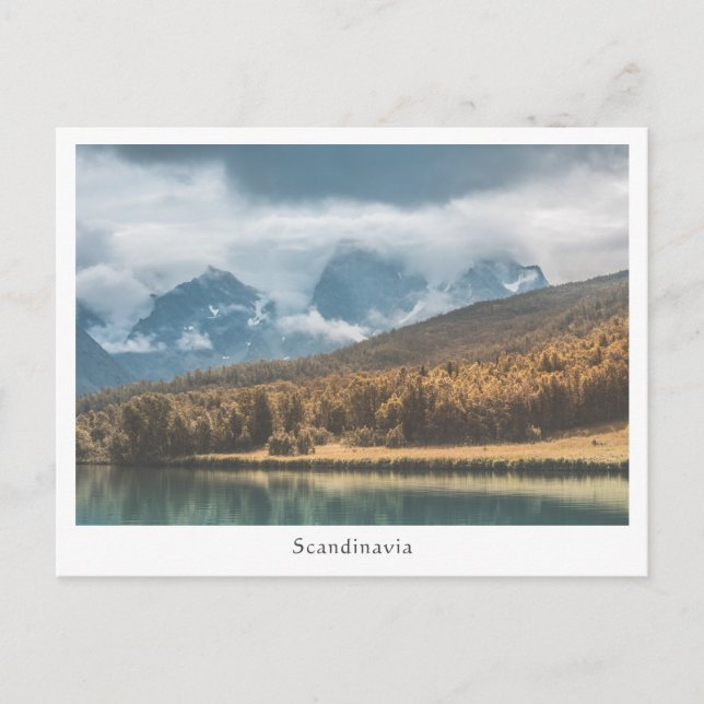 Carte Postale Scandinavie Paysage photo (Devant)