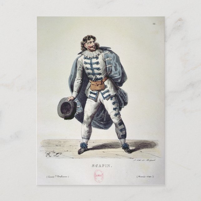 Carte Postale Scapin (Devant)