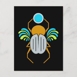 carte postale SCARAB