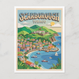 Carte Postale Scarborough Trinité-et-Tobago