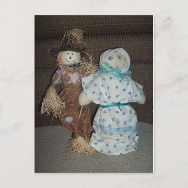 Carte Postale Scarecrow & Femme (Devant)