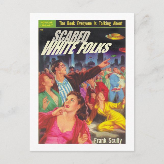 Carte Postale Scared White Folks (Devant)