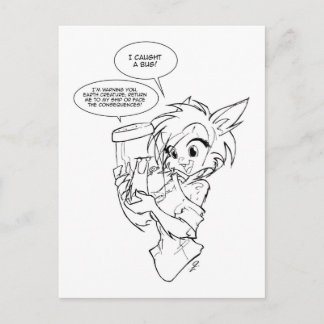 Carte Postale Scarlet Jar