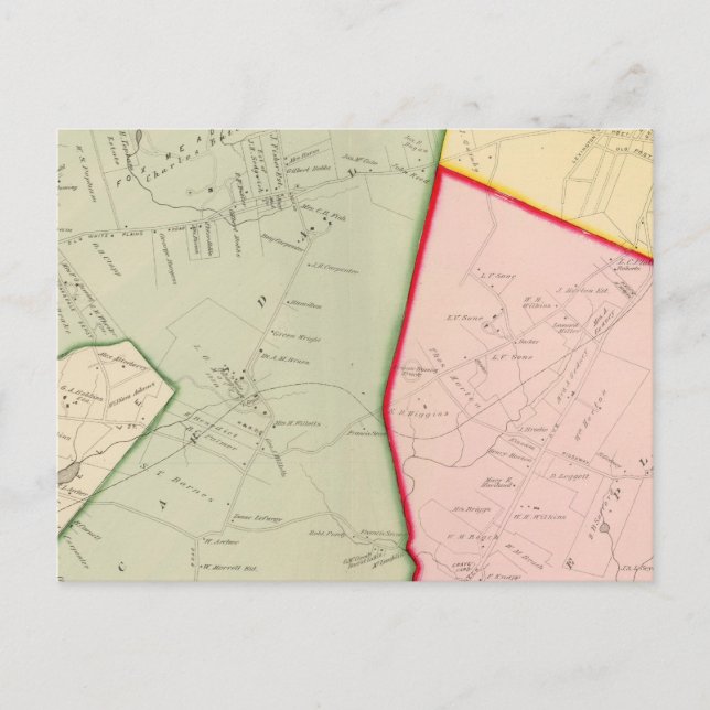 Carte Postale Scarsdale, Plaines Blanches, New York (Devant)