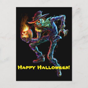 Carte Postale ScaryCrow Scarecrow