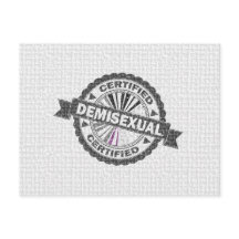 Sceau d'approbation de la fierté désisexuelle cert