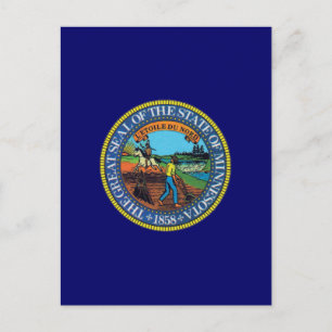 Carte Postale Sceau d'État du Minnesota